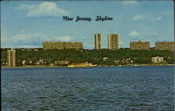 New Jersey Skyline Postcard