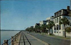 East Of High Battery Charleston, SC Postcard Postcard