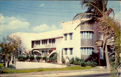 The Bougain Villa, 9340 Collins Avenue Postcard