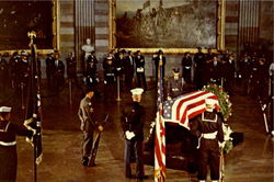 Homage To President John Fitzgerald Kennedy Postcard