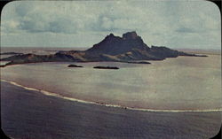 The Fabled Island Of Bora Bora Tahiti South Pacific Postcard Postcard
