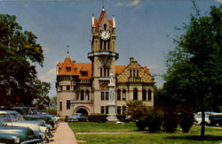 The Wilkes County Courthouse Postcard