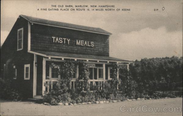 The Old Barn Marlow New Hampshire