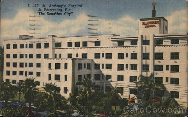 St. Anthony's Hospital, The Sunshine City St. Petersburg Florida