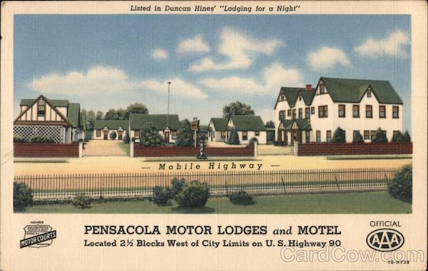 Pensacola Motor Lodges and Motel Florida