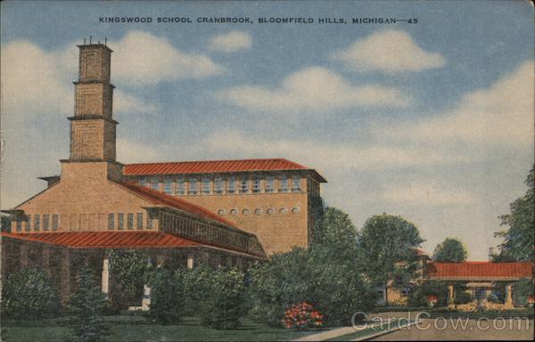 Kingwood School Cranbrook Bloomfield Hills Michigan