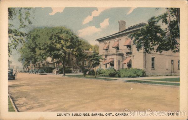 County Buildings Sarnia ON Canada Ontario