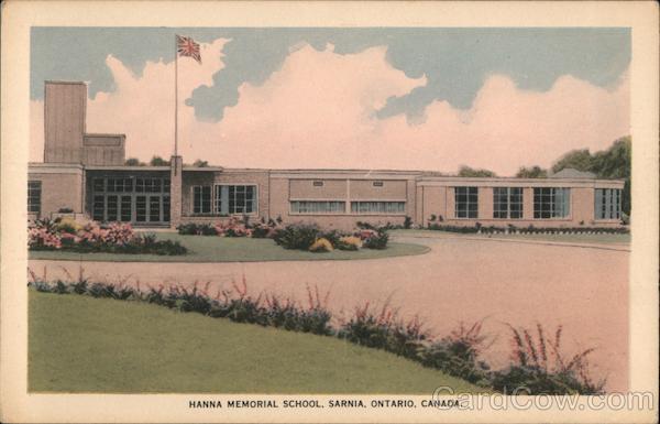 Hanna Memorial School Sarnia ON Canada Ontario