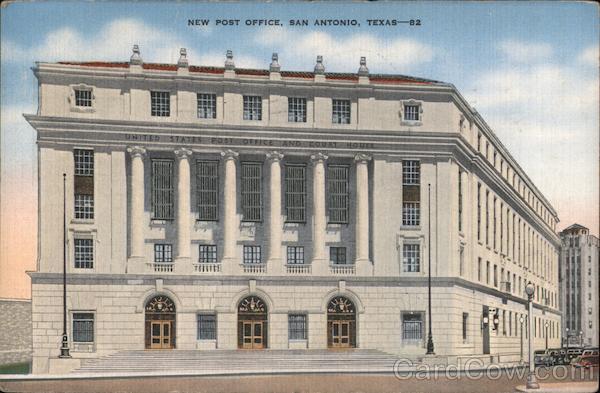 New Post Office San Antonio Texas