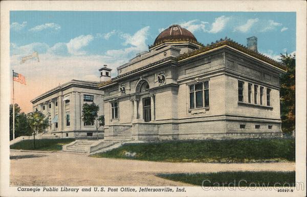 Carnegie Public Library and U.S. Post Office Jeffersonville Indiana