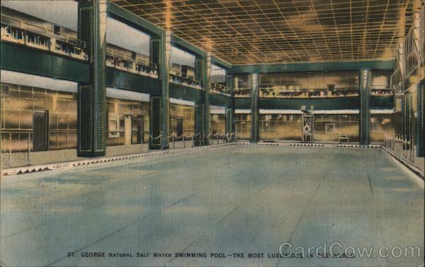 St. George Natural Salt Water Swimming Pool Brooklyn New York