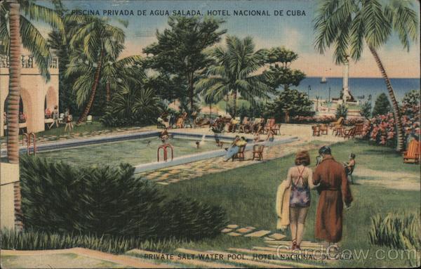 Private Salt Water Pool, Hotel Nacional De Cuba