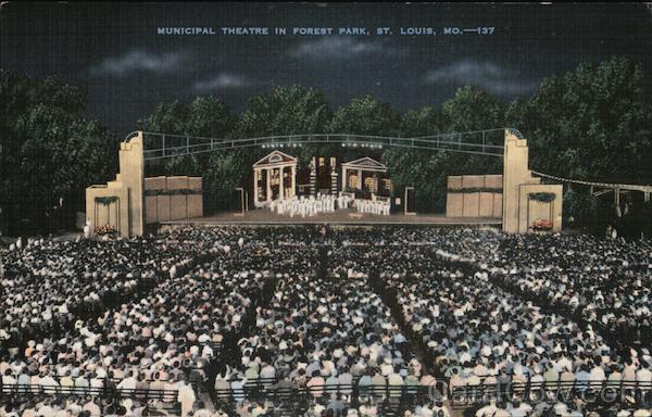 Municipal Theatre in Forest Park St. Louis Missouri