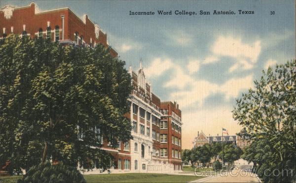 Incarnate Word College San Antonio Texas