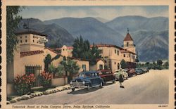 Tamarisk Road at Palm Canyon Drive Palm Springs, CA Postcard Postcard Postcard