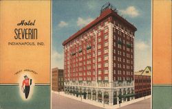 Hotel Severin Postcard