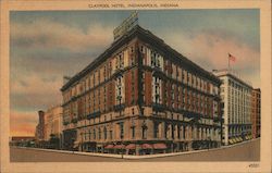 Claypool Hotel Postcard