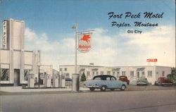 Fort Peck Motel Postcard