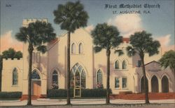 First Methodist Church St. Augustine, FL Postcard Postcard Postcard
