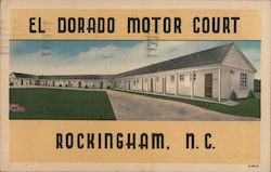 El Dorado Motor Court Rockingham, NC Postcard Postcard Postcard