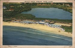 Bailey's Beach Postcard