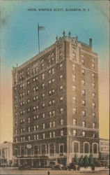 Hotel Winfield Scott Elizabeth, NJ Postcard Postcard Postcard