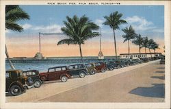 Palm Beach Pier Postcard