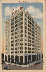 Santa Fe Building Postcard