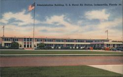 Administration Building, U.S. Naval Air Station Postcard