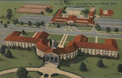 The Infantry School Building and Officers' Club Postcard