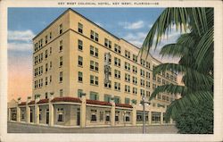 Key West Colonia Hotel Florida Postcard Postcard Postcard