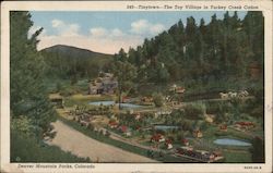 Tinytown - The Toy Village in Turkey Creek Canon Morrison, CO Postcard Postcard Postcard