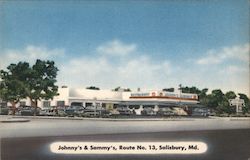 Johnny's & Sammy's, Route No. 13 Postcard