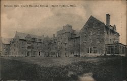 Hillside Hall, Mount Holyoke College Postcard