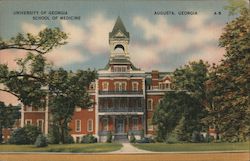 University of Georgia School of Medicine Augusta, GA Postcard Postcard Postcard