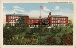 Marietta High School Postcard