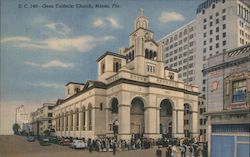 Gesu Catholic Church Postcard