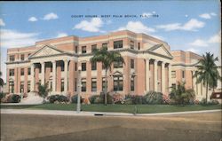 Court House West Palm Beach, FL Postcard Postcard Postcard