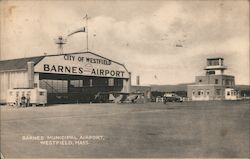 Barnes Municipal Airport Postcard