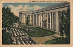 Kable Hall, Staunton Military Academy Postcard