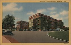Norwalk General Hospital Connecticut Postcard Postcard Postcard