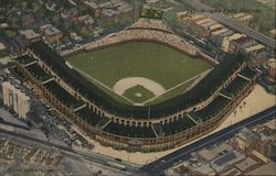 Wrigley Field Postcard