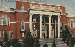 Fine Arts Building GWC of Furman University Postcard