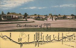 Christine's Motor Court Postcard