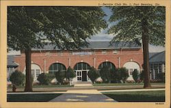 Service Club No. 1 Postcard