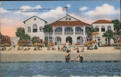 The Sea Island Casino Georgia Postcard Postcard Postcard