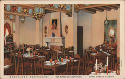Barcelona Restaurant 834 Ponce de Leon Boulevard Postcard