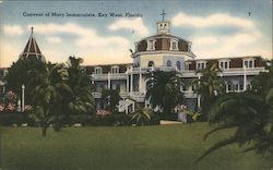 Convent of Mary Immaculate Key West, FL Postcard Postcard Postcard