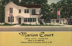 Marion Court Postcard