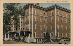 Elmwood Hotel Waterville, ME Postcard Postcard Postcard